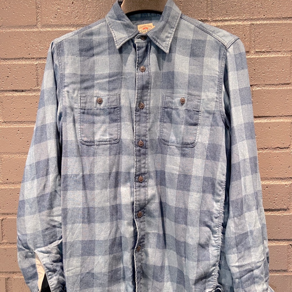 Faherty plaid flannel button up